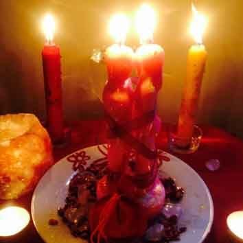 altar-con-velas-de-amor